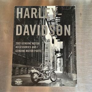 The Harley Davidson 2001 Genuine Motor Accessories and Genuine Motor Parts Book